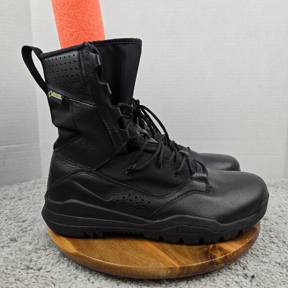 Nike Mens 13 SFB Field 2 8" Gore-Tex GTX Black Leather Tactical Boot AQ1199-001 - Picture 4 of 14